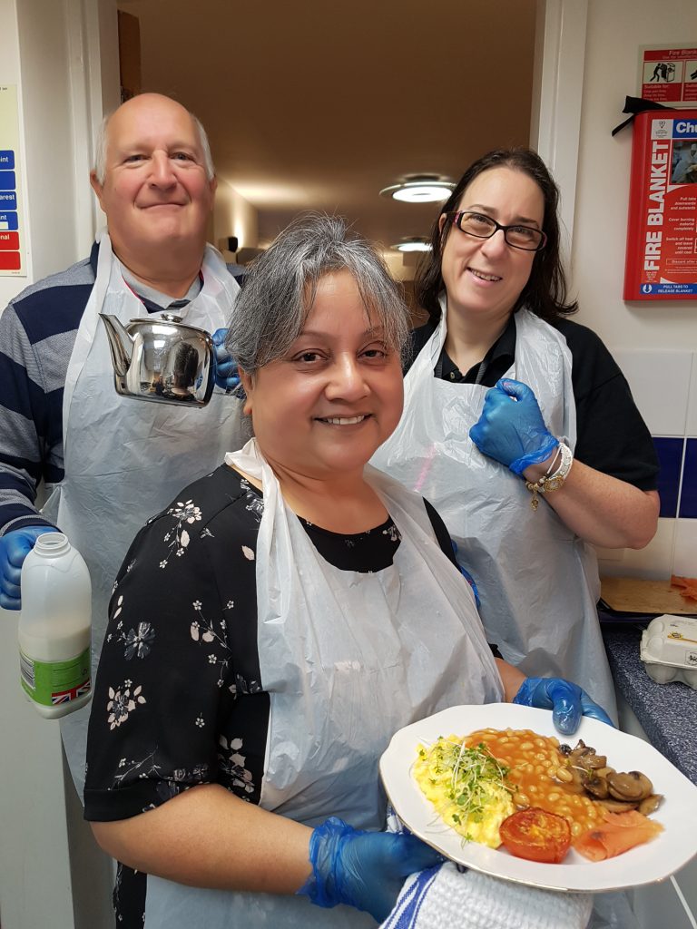 People in the kitchen
