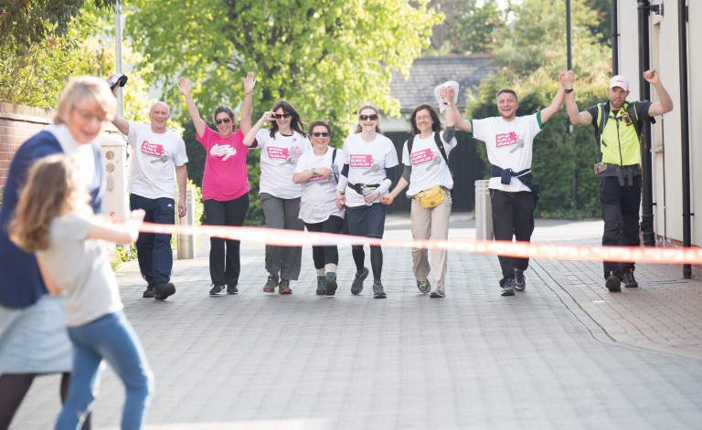 finishing line JBD walk